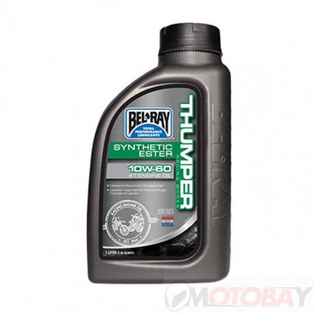 Bel-Ray THUMPER RACING WORKS SYNTHETIC ESTER 4T 10W-60 1 l