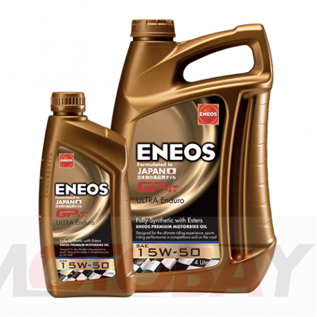 ENEOS GP4T Ultra Enduro 15w50 Fully Synthetic su esteriais