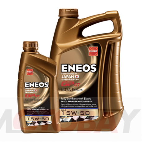 ENEOS GP4T Ultra Enduro 15w50 Fully Synthetic su esteriais 4L