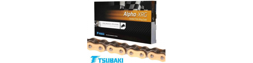 TSUBAKI 520 ALPHA 2 "XRG" Chains