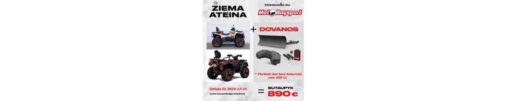 Keturračiai ATV (4x4)